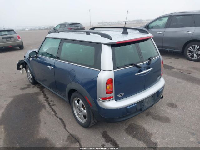 2010 MINI COOPER CLUBMAN WMWML3C55ATX51447 Photo 2