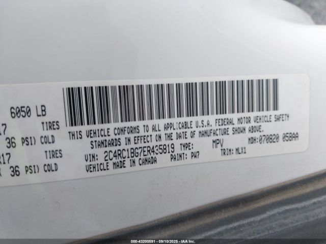 2014 CHRYSLER TOWN & COUNTRY 2C4RC1BG7ER435819 Photo 8