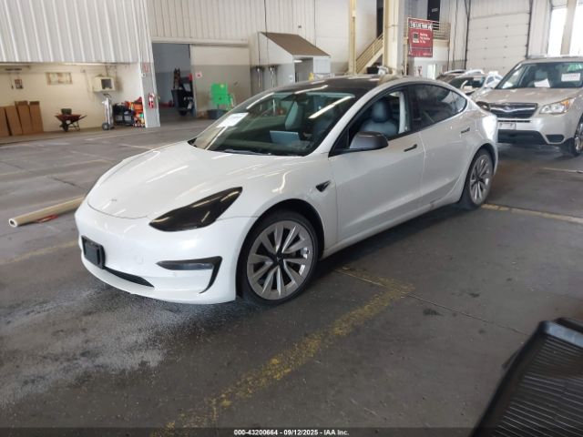 2022 TESLA MODEL 3 5YJ3E1EB0NF143943 Photo 1