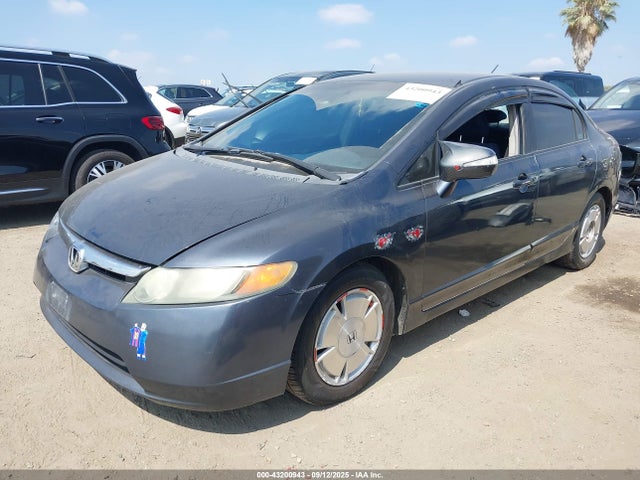 43200943 :رقم المزاد ، JHMFA36267S027587 vin ، 2007 Honda Civic Hybrid مزاد بيع