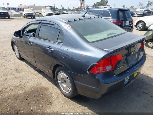 43200943 :رقم المزاد ، JHMFA36267S027587 vin ، 2007 Honda Civic Hybrid مزاد بيع