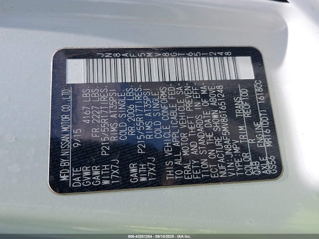 Nissan Juke 2016 JN8AF5MV8GT651248 Image 9