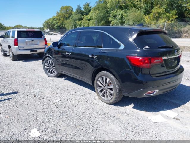 2016 ACURA MDX 5FRYD4H40GB027280 Photo 2
