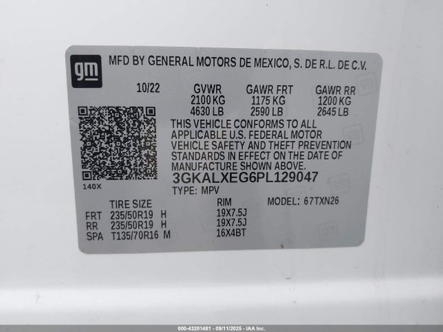 GMC lsd 2023 3GKALXEG6PL129047 Image 9
