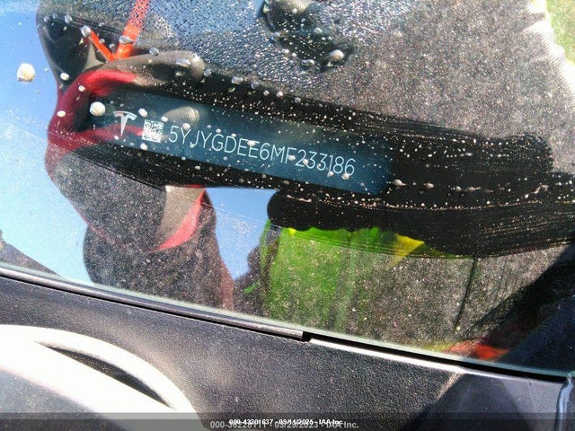 2021 TESLA MODEL Y 5YJYGDEE6MF233186 Photo 8