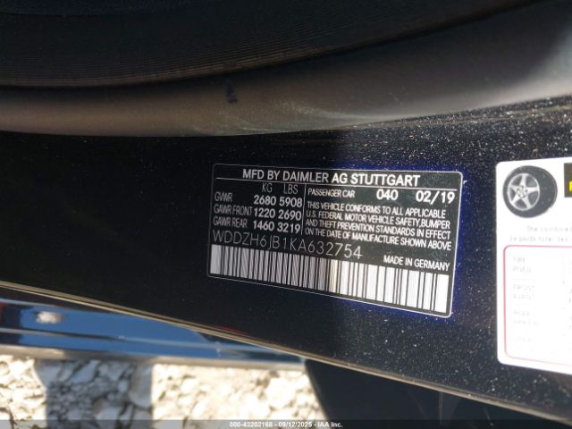 2019 MERCEDES-BENZ E 450 WDDZH6JB1KA632754 Photo 8