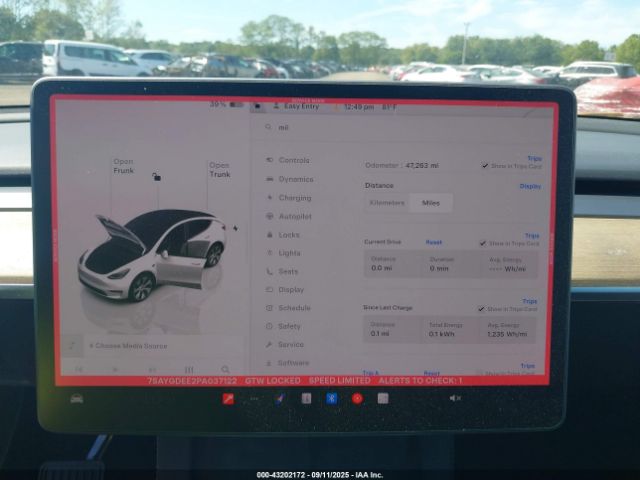 2023 TESLA MODEL Y 7SAYGDEE2PA037122 Photo 6