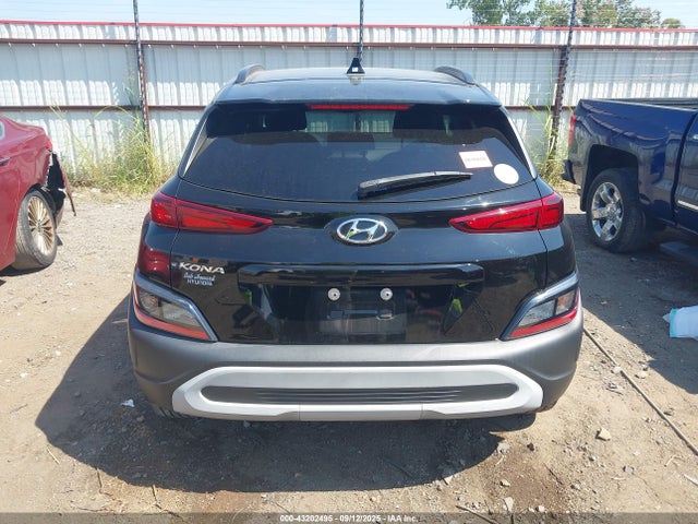 2022 Hyundai Kona Sel მანქანა იყიდება აუქციონზე, vin: KM8K62AB2NU815234, აუქციონის ნომერი: 43202495