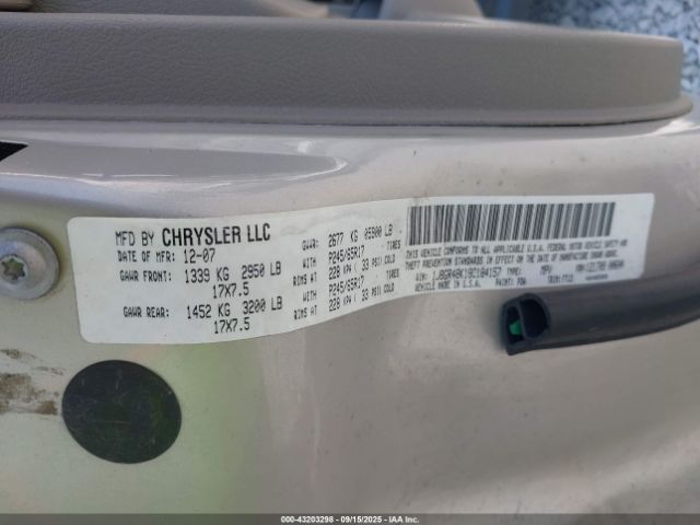 2008 JEEP GRAND CHEROKEE 1J8GR48K18C184157 Photo 8