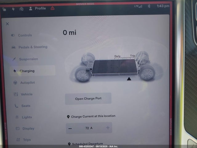 Tesla Model X 75d/p100d/p90d 2016 5YJXCBE41GF017897 Image 16