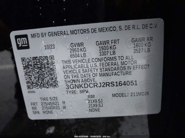 2024 CHEVROLET BLAZER EV 3GNKDCRJ2RS164051 Photo 8