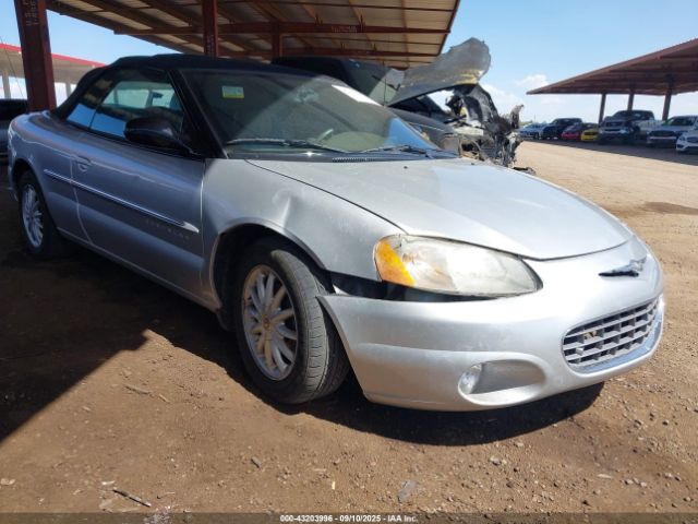2001 CHRYSLER SEBRING 1C3EL55U31N503097