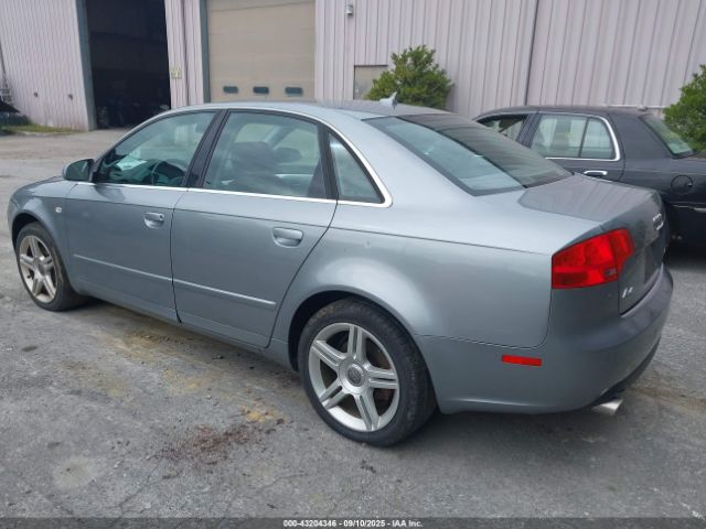 2007 AUDI A4 WAUDF78EX7A133617 Photo 2