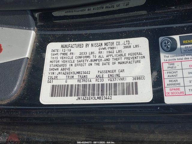 2020 NISSAN 370Z JN1AZ4EH3LM823442 Photo 8