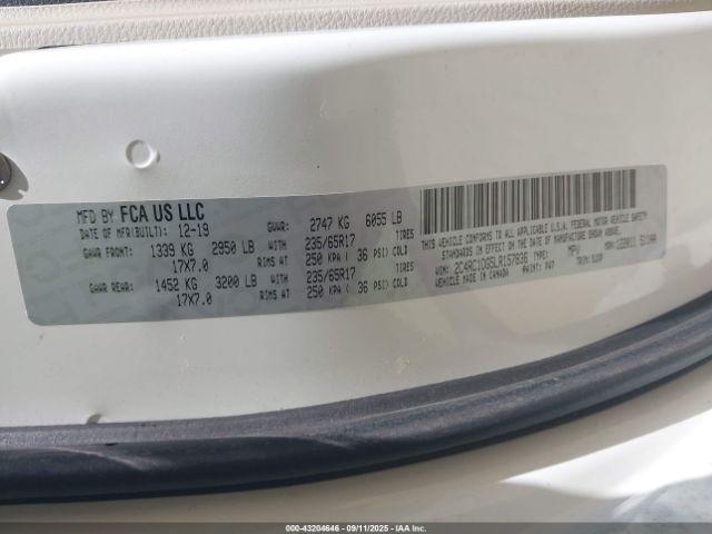 2020 CHRYSLER VOYAGER 2C4RC1DG5LR157836 Photo 8