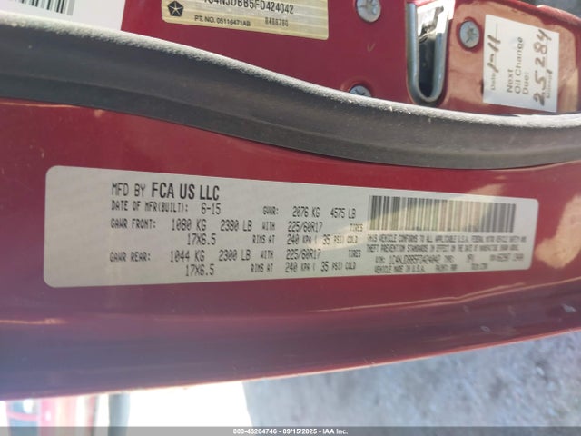Jeep 2015 2015 1C4NJDBB5FD424042 Image 9