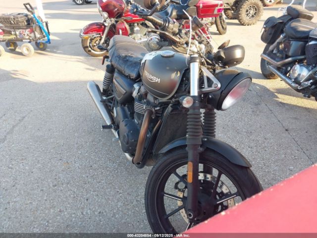 2022 TRIUMPH MOTORCYCLE STREET TWIN SMTD31G71NTAF2745 Photo 4