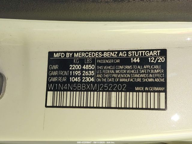 2021 MERCEDES-BENZ AMG GLA 35 W1N4N5BBXMJ252202 Photo 8