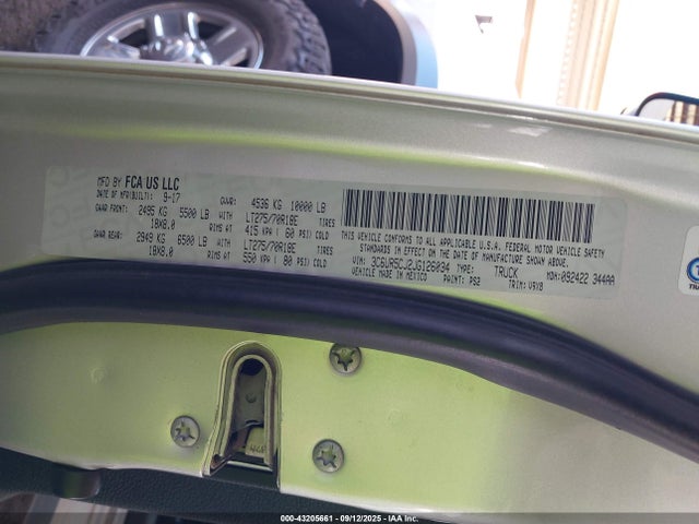 3C6UR5CJ2JG126034 RAM 2500