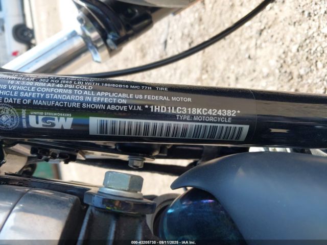 2019 HARLEY-DAVIDSON XL1200 1HD1LC318KC424382 Photo 9