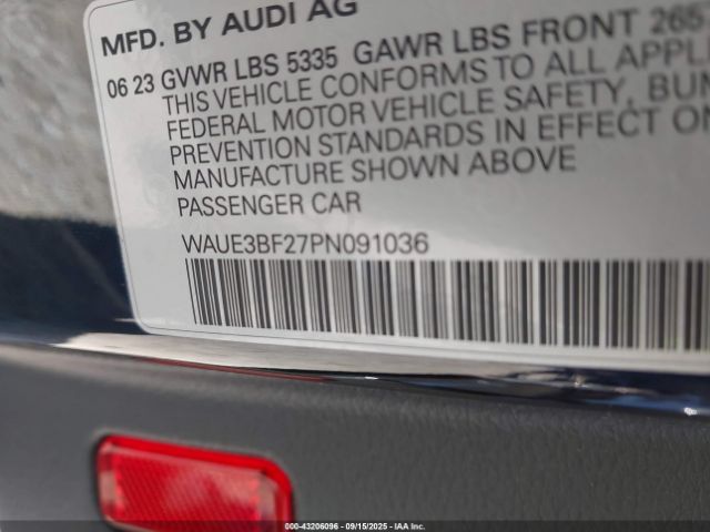 2023 AUDI A6 WAUE3BF27PN091036 Photo 8