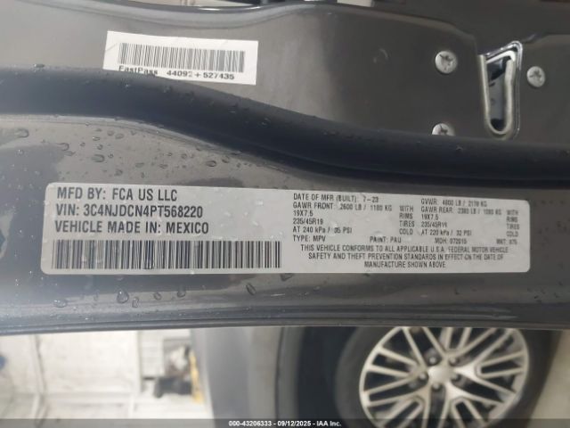 2023 JEEP COMPASS 3C4NJDCN4PT568220 Photo 8