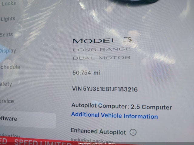 2018 TESLA MODEL 3 5YJ3E1EB1JF183216 Photo 6