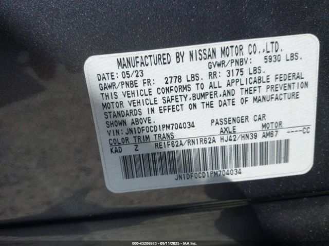 2023 NISSAN ARIYA JN1DF0CD1PM704034 Photo 8