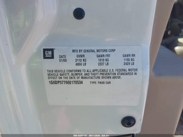 2006 CADILLAC CTS 1G6DP577660170534 Photo 8