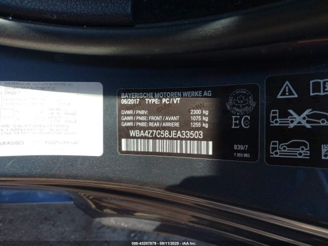 2018 BMW 440I WBA4Z7C58JEA33503 Photo 8