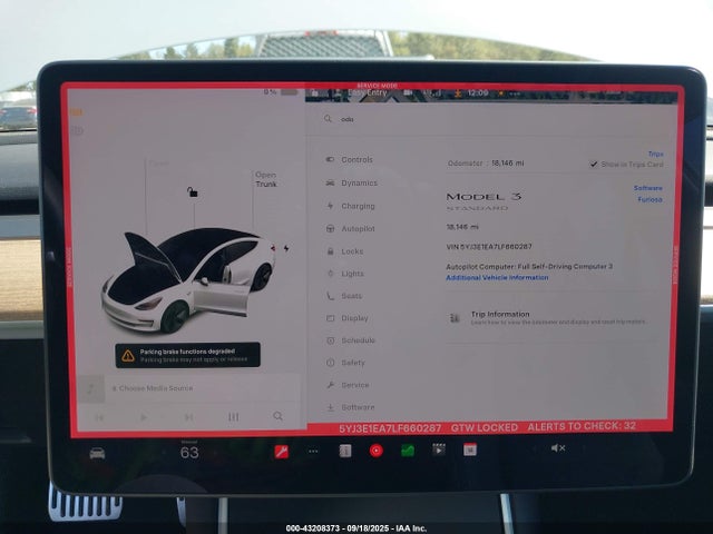 2020 TESLA MODEL 3 5YJ3E1EA7LF660287 Photo 6