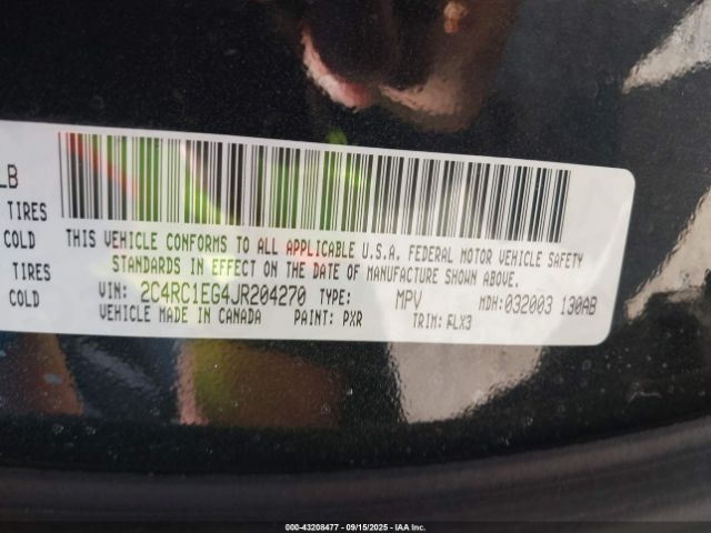 2018 CHRYSLER PACIFICA 2C4RC1EG4JR204270 Photo 8