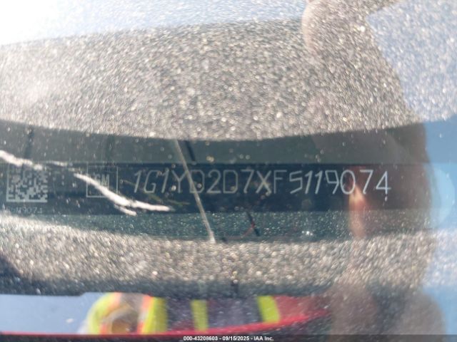 2015 CHEVROLET CORVETTE 1G1YD2D7XF5119074 Photo 8