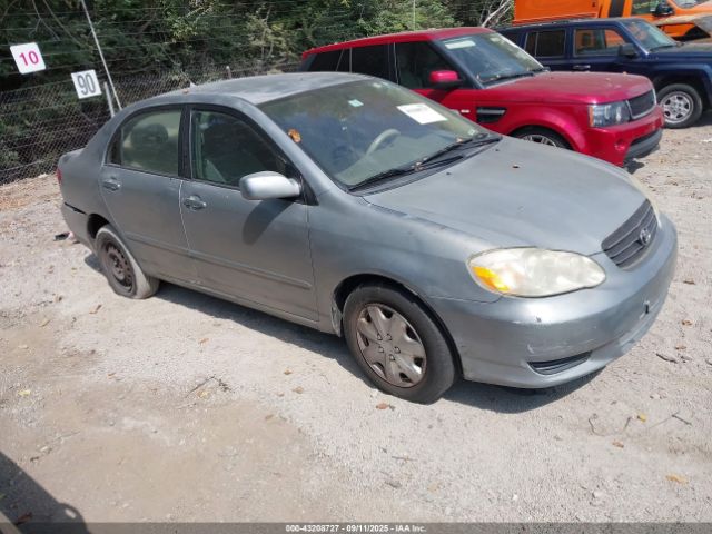 2004 TOYOTA COROLLA 1NXBR32E44Z249209