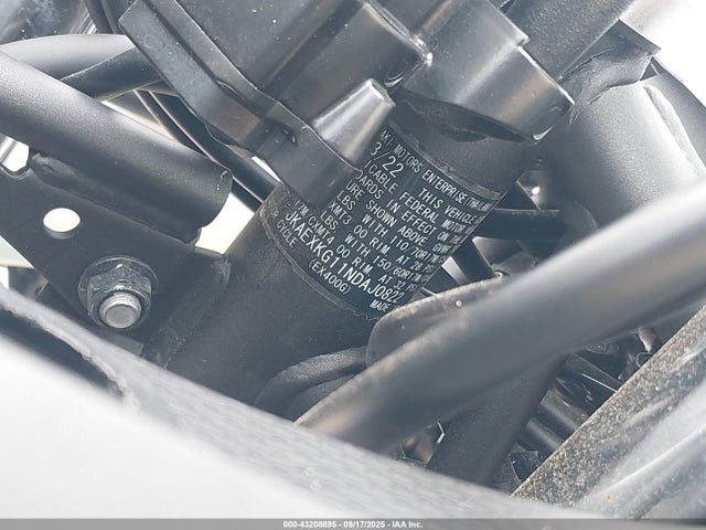 JKAEXKG11NDAJ0822 Kawasaki Ninja 400