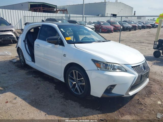 2015 LEXUS CT 200H JTHKD5BHXF2245848 Photo 0