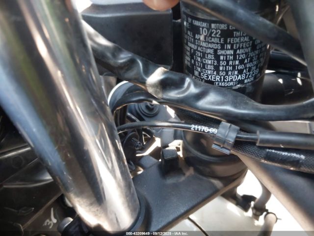 2023 KAWASAKI EX650 ML5EXER13PDA87239 Photo 9