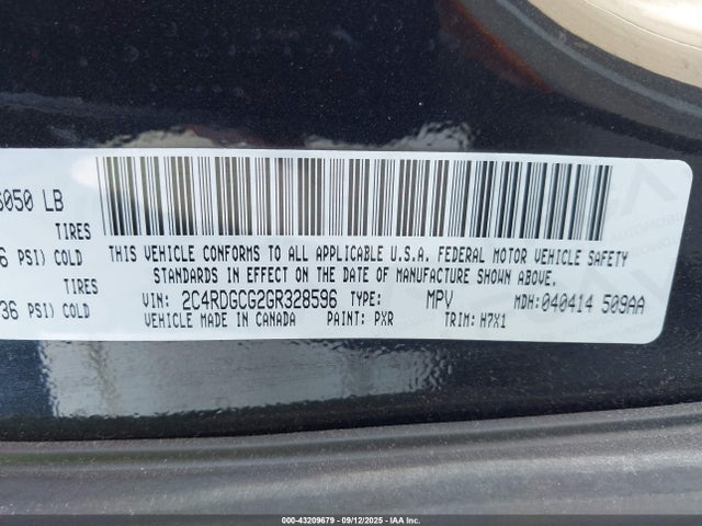Dodge Grand Caravan 2016 2C4RDGCG2GR328596 Image 9