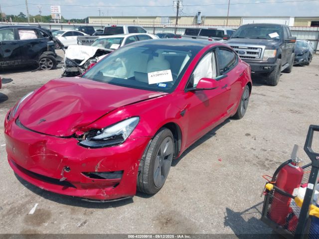 2022 TESLA MODEL 3 5YJ3E1EA3NF111219 Photo 1