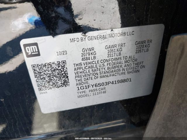 2023 CHEVROLET BOLT EUV 1G1FY6S03P4198801 Photo 8