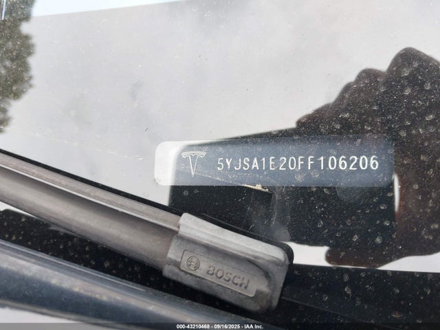 2015 TESLA MODEL S 5YJSA1E20FF106206 Photo 8
