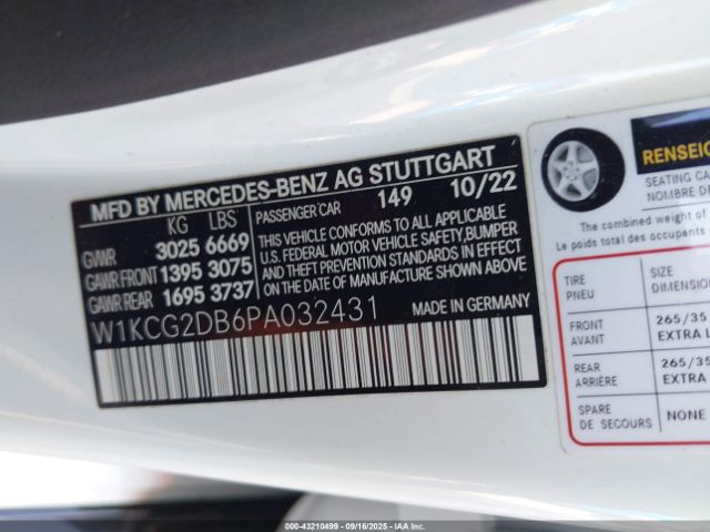 2023 MERCEDES-BENZ EQS 450+ W1KCG2DB6PA032431 Photo 8