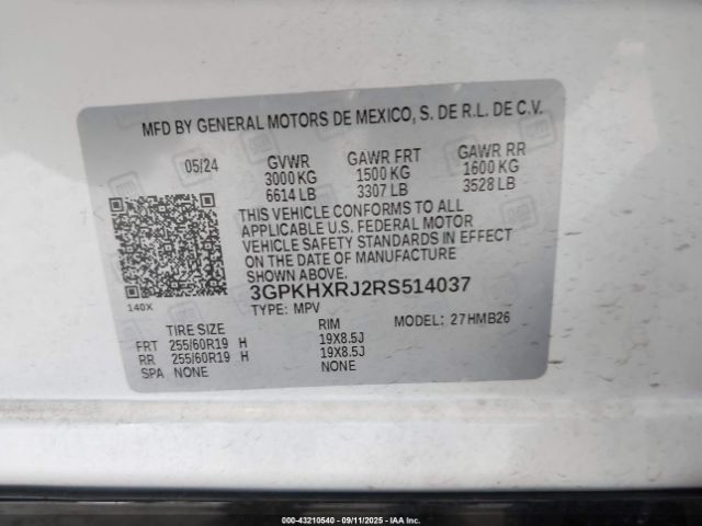 2024 HONDA PROLOGUE 3GPKHXRJ2RS514037 Photo 8