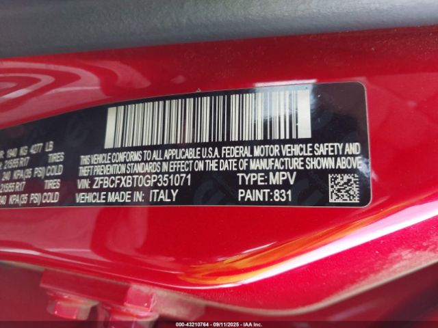 2016 FIAT 500X ZFBCFXBT0GP351071 Photo 8