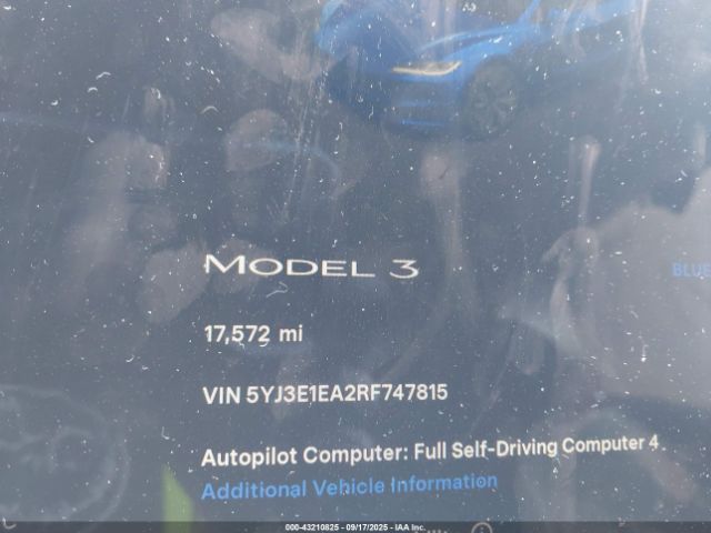 2024 TESLA MODEL 3 5YJ3E1EA2RF747815 Photo 6