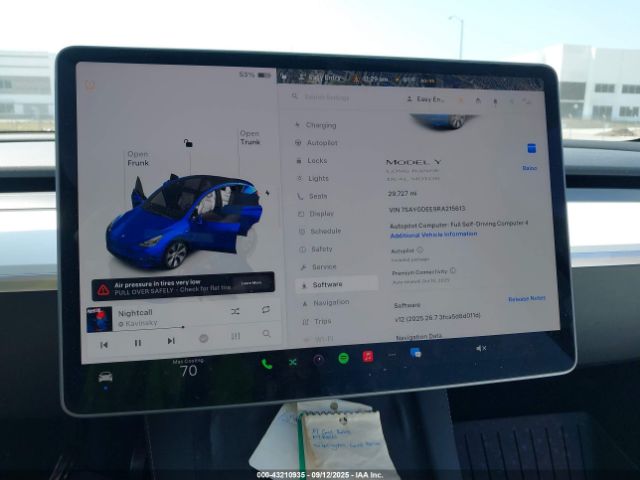 2024 TESLA MODEL Y 7SAYGDEE9RA215613 Photo 6