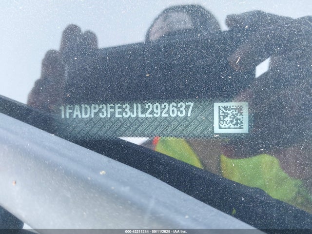 1FADP3FE3JL292637 Ford 1.0l gtdi