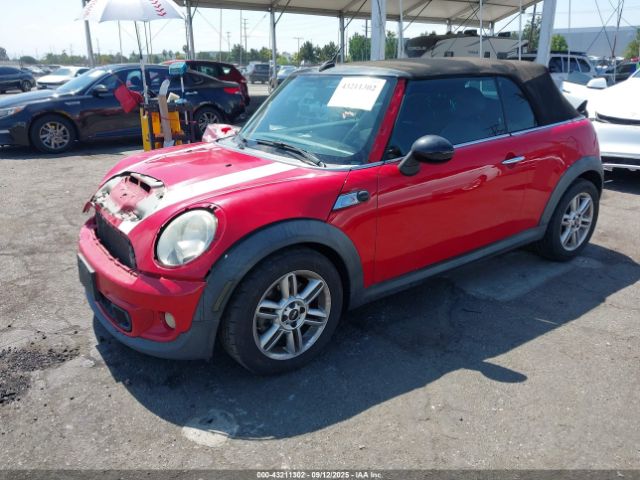 2014 MINI CONVERTIBLE WMWZP3C57ET706932 Photo 1