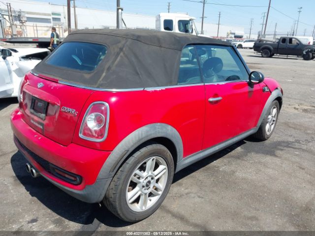 2014 MINI CONVERTIBLE WMWZP3C57ET706932 Photo 3