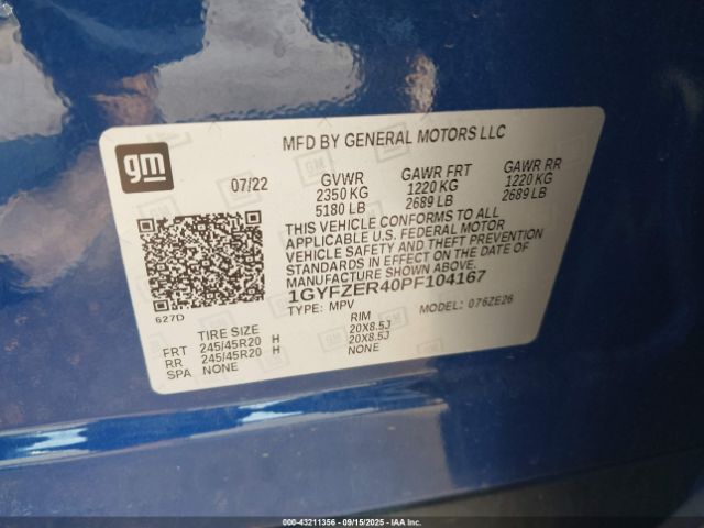 2023 CADILLAC XT4 1GYFZER40PF104167 Photo 8